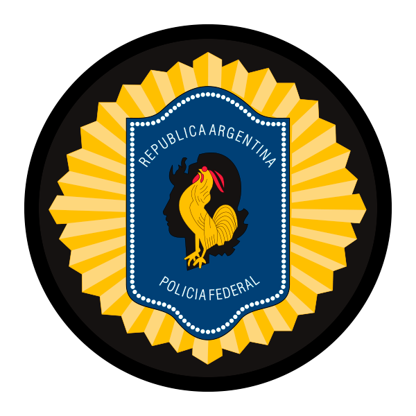 Badge institucional Policía